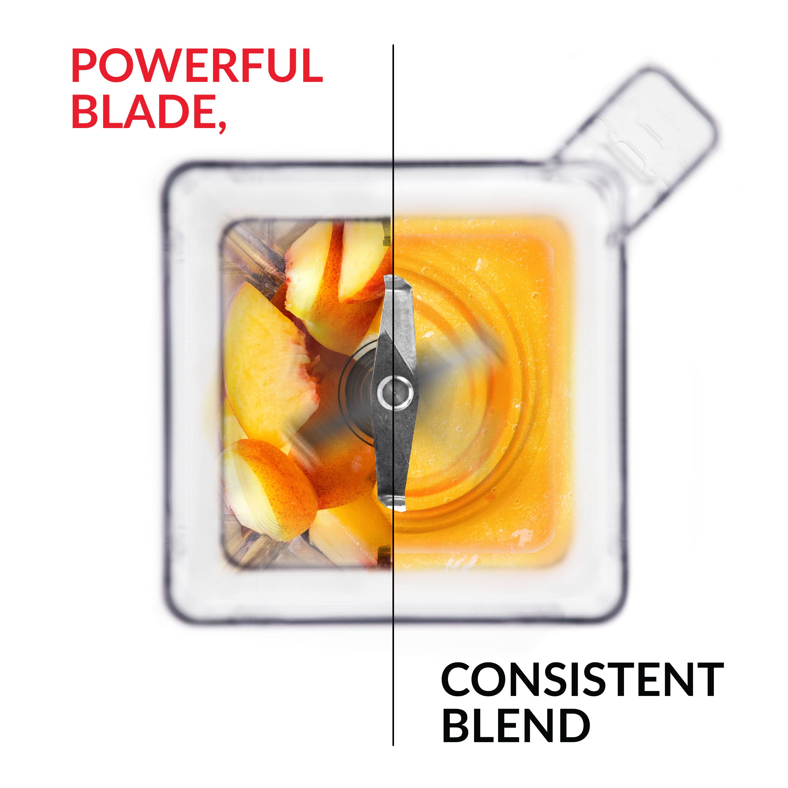 Blendtec 37 oz Twister Jar - High-Performance Blender Jar Set for Smoothies, Protein Shakes & Thick Blends - Compatible with Blendtec Blenders - 16 oz Capacity - Perfect for Home Kitchens, Juice Bars & Healthy Lifestyle