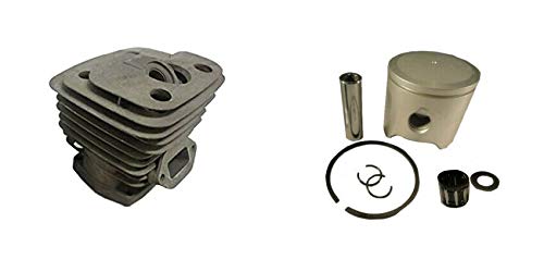 Echo/Shindaiwa Chainsaw Replacement Cylinder & Piston Kit A130002041 + P021038790 - Compatible with CS-600P, CS-590, CS-591 Timber Wolf Models - Perfect for Forestry, Landscaping & DIY Wood Cutting Projects