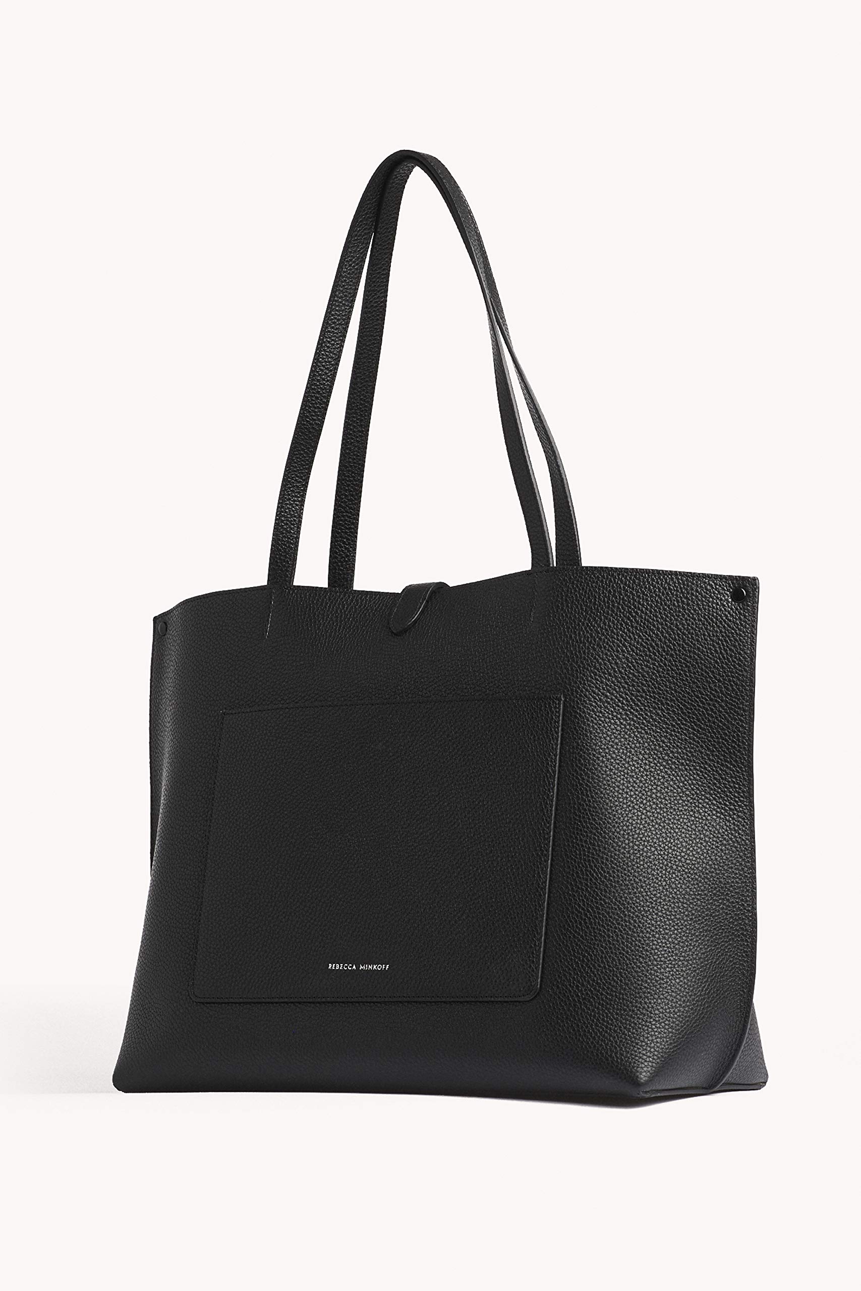 Rebecca Minkoff Megan Large Leather Tote Bag for Women - Stylish Designer Handbag for Work, Travel & Everyday Use