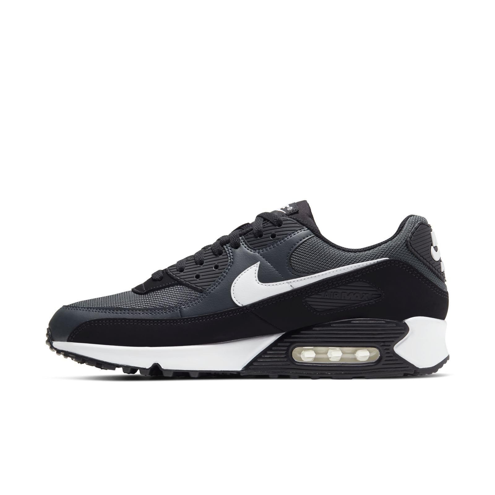 Nike Men's Air Max 90 Running Shoes - Lightweight Cushioned Sneakers for Jogging, Gym & Casual Wear | Breathable Comfort for All-Day Wear