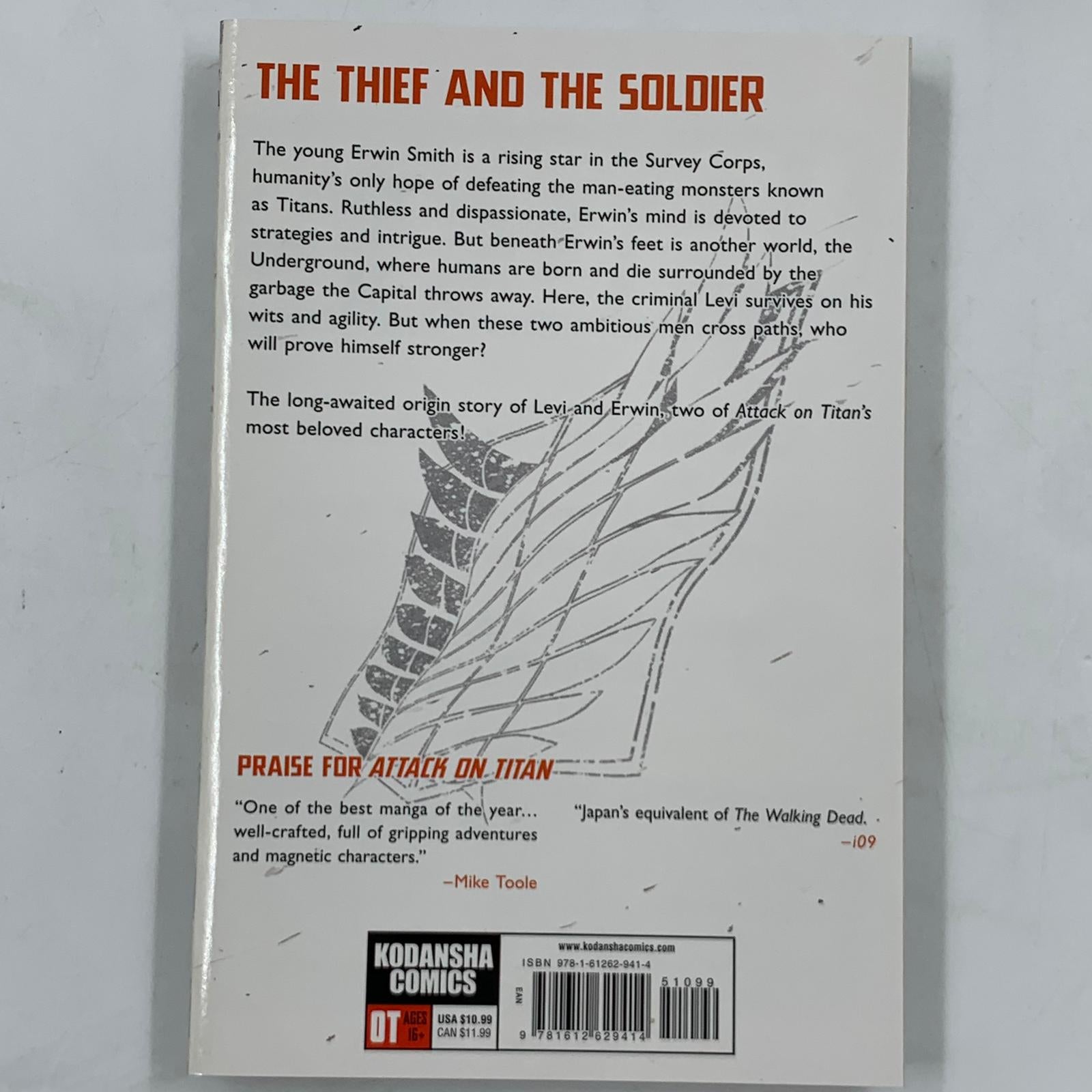 Attack On Titan No Regrets Graphic Novel Book #1 by Gun Snark - Anime Manga Paperback | Perfect for Anime Fans & Collectors - Great Gift for Birthday, Christmas & Cosplay Events