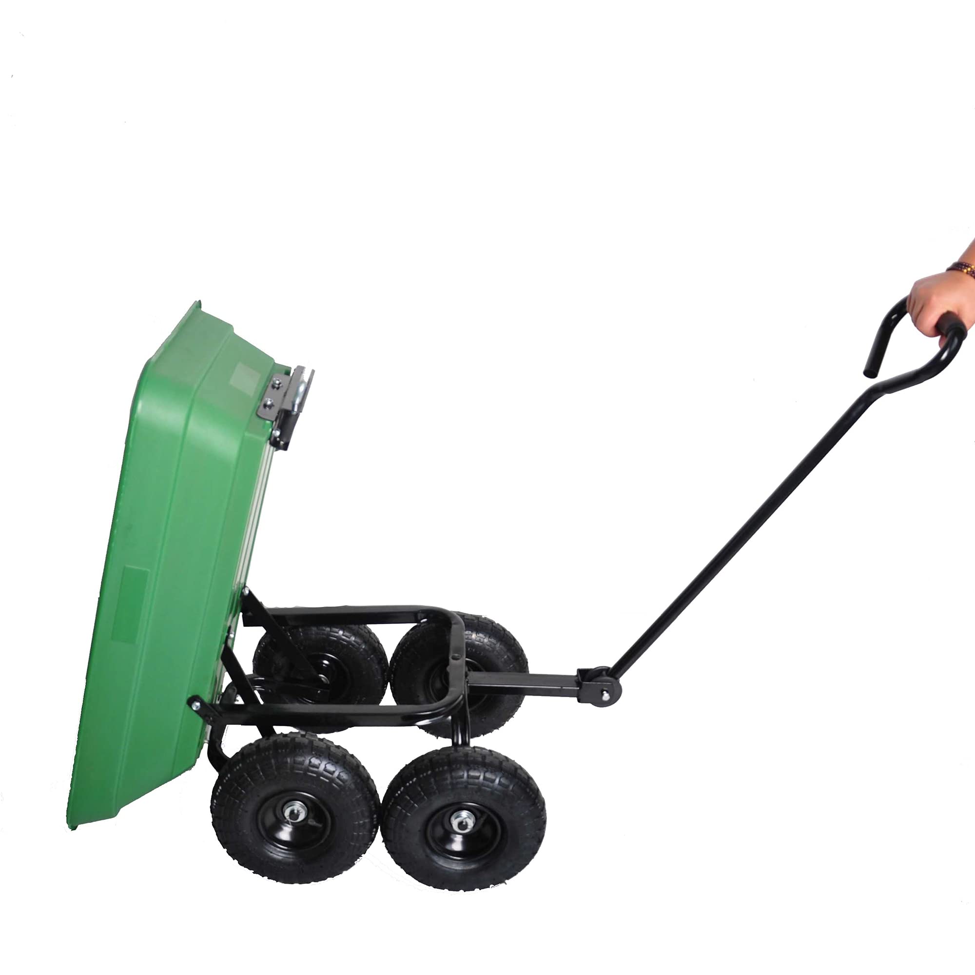 Heavy Duty Garden Utility Cart with 10