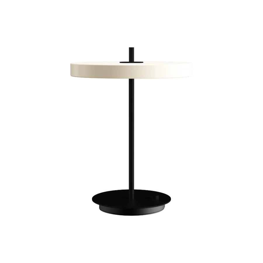 Asteria Modern LED Table Lamp - Adjustable Brightness, 3 Color Temperatures, USB Charging Port - Perfect for Bedroom, Living Room, Office & Study Desk Lighting
