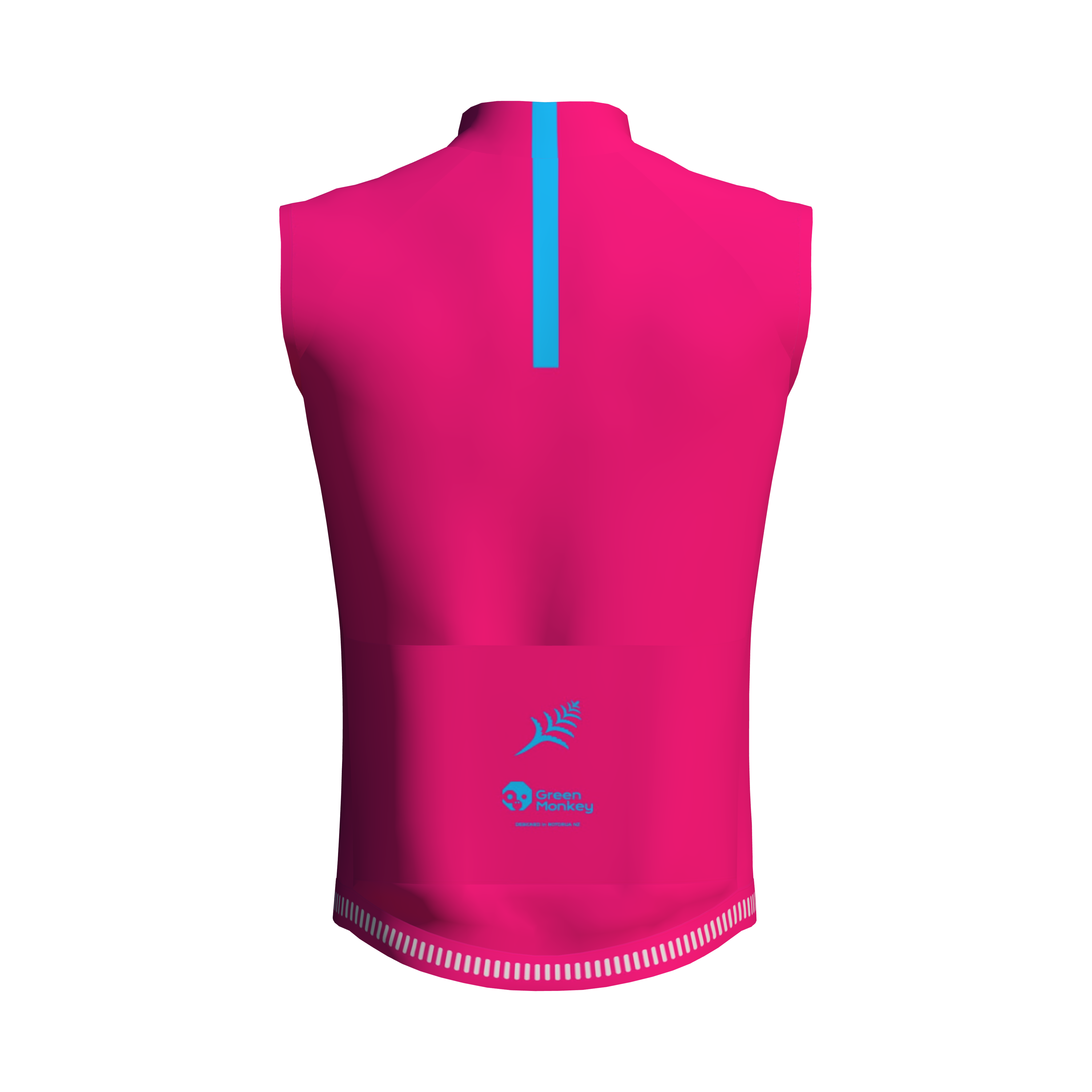 Custom Winter Gilet in Hot Pink - Women's Warm Fleece Vest for Cold Weather - Perfect for Outdoor Activities, Work & Casual Wear