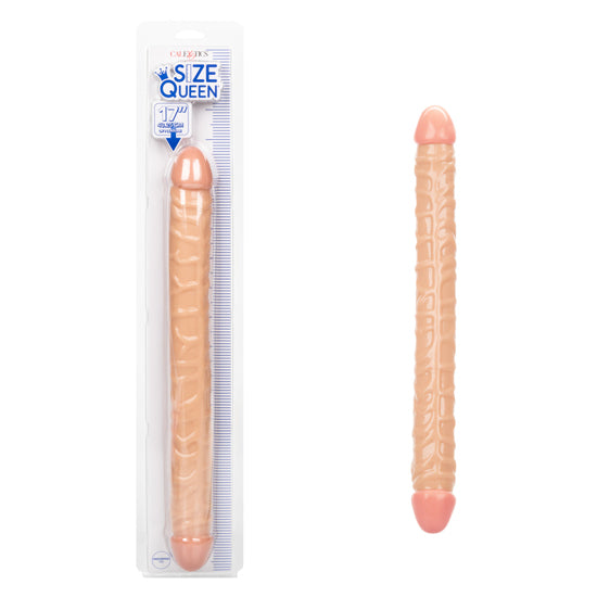 17 Inch Large Dildo for Women - Realistic Ivory Adult Toy for Deep Penetration & Size Queens | Perfect for Solo Play, Couples & BDSM Scenes