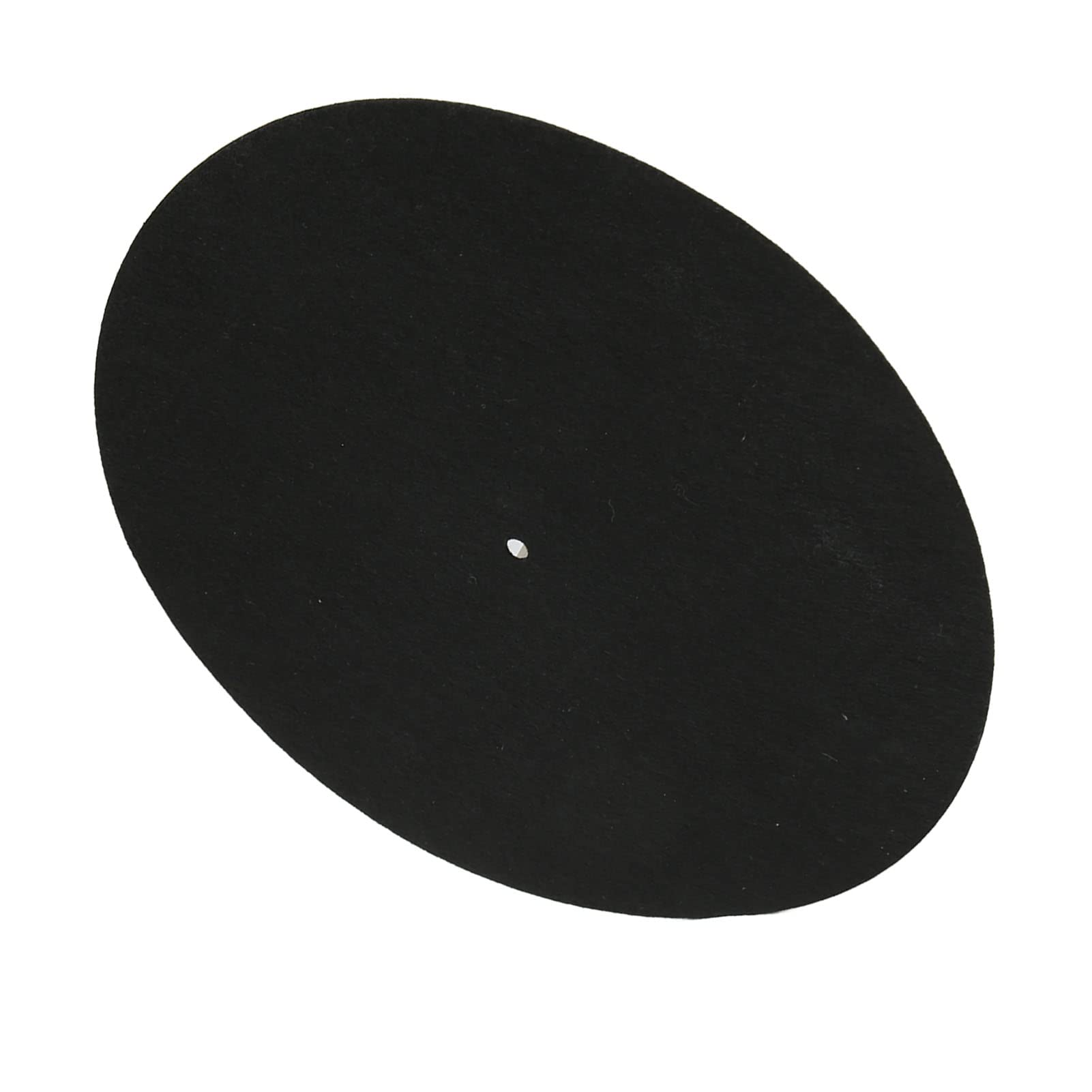 Premium Anti-Vibration Turntable Slip Mat - Universal Non-Slip Wool Felt Platter Mat for LP Record Players (Black) | Perfect for DJs, Vinyl Enthusiasts & Home Audio Setups