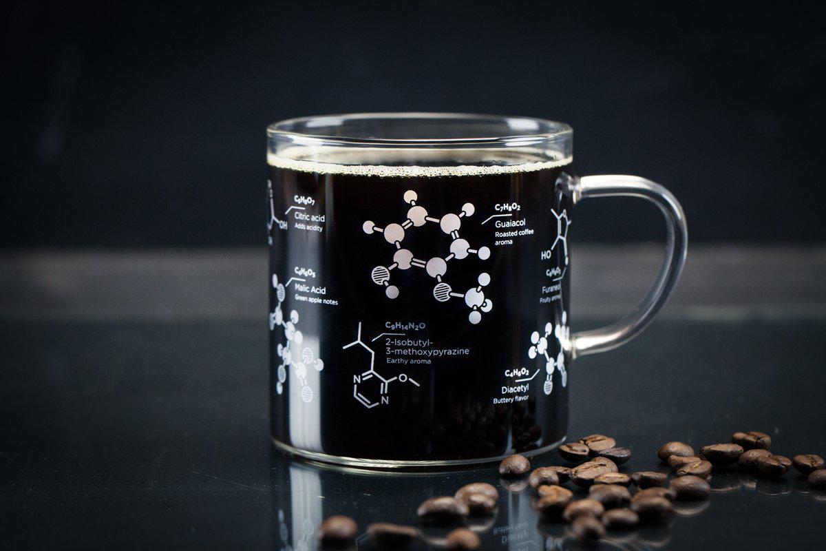 Premium Coffee Glass Mug - Double Wall Insulated, Shatterproof & Heat Resistant - Perfect for Home, Office & Travel - Enjoy Hot or Cold Beverages in Style