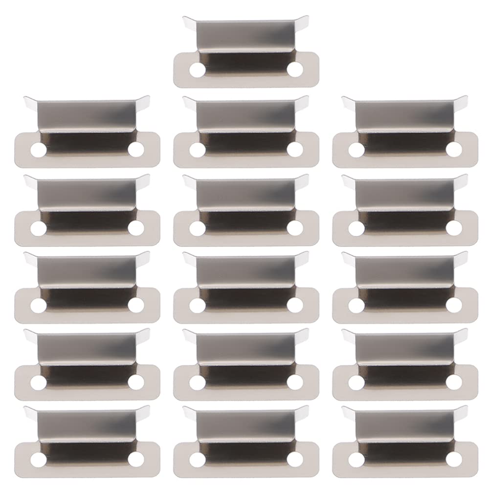 ULTECHNOVO 3D Printer Clips - 16pcs Hot Bed Glass Platform Fixing Clamps for Creality Ender 3/5, CR-10 | Secure Printing, Prevent Warping | Perfect for Home DIY, School Projects & Maker Workshops