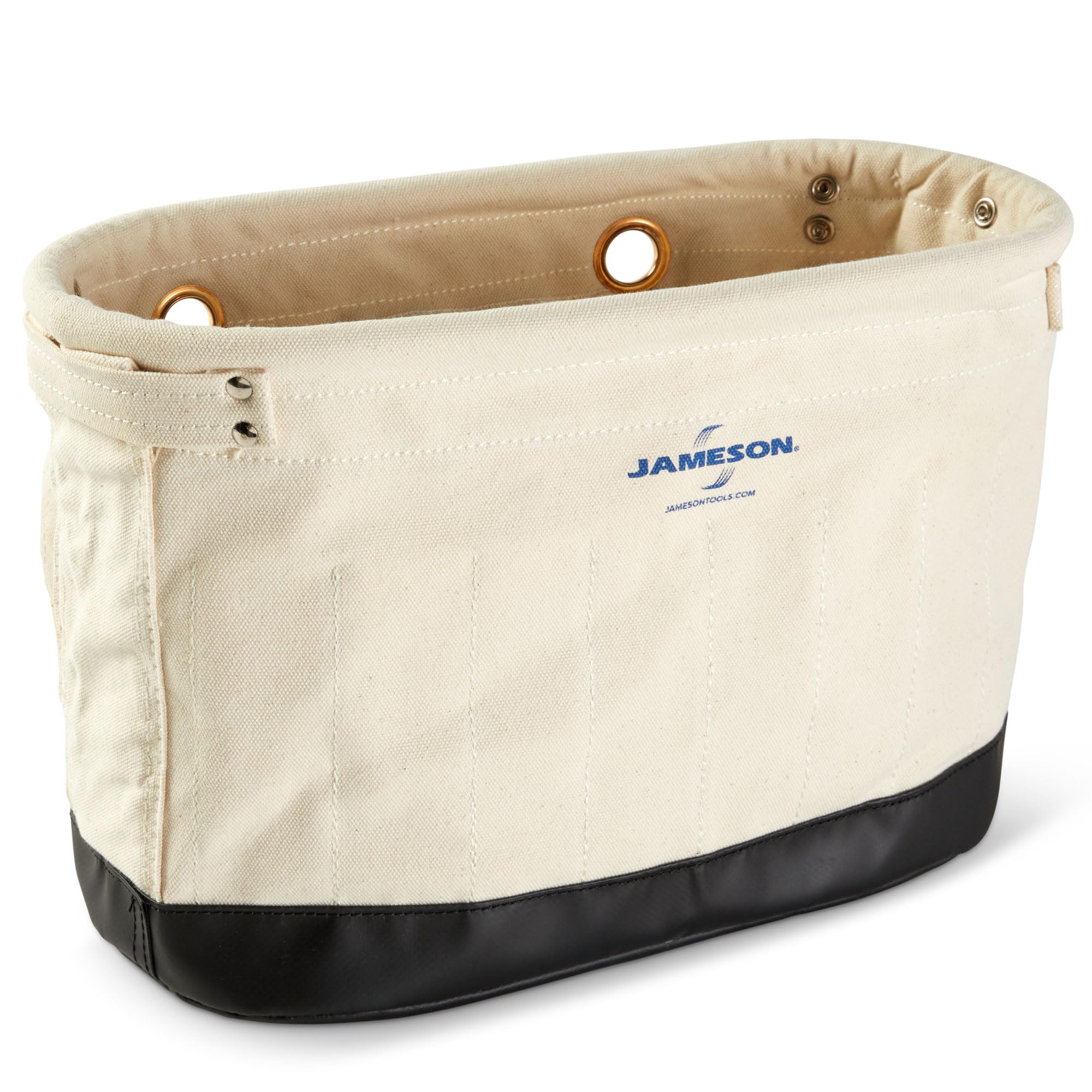 Jameson 24-40 Canvas Tool Bag - Durable Work Tote for Electricians, Plumbers & Contractors - Heavy Duty Storage for Tools & Equipment On Job Sites
