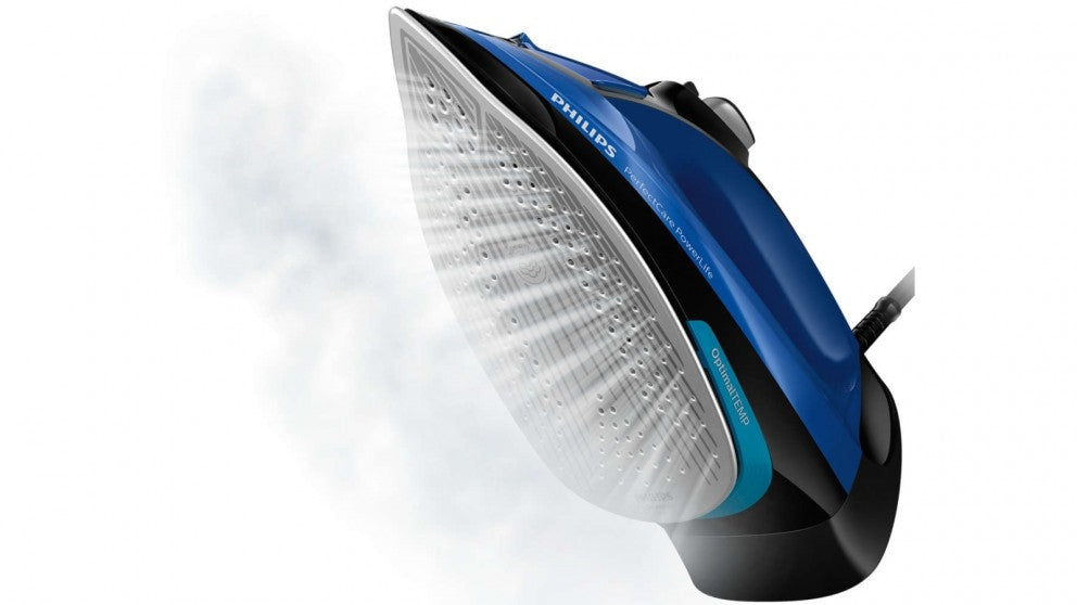 Philips PerfectCare Steam Iron GC3920/24 - Blue & Black | Professional Garment Steamer for Shirts, Pants & Home Textiles | Wrinkle Remover for Perfect Ironing Results