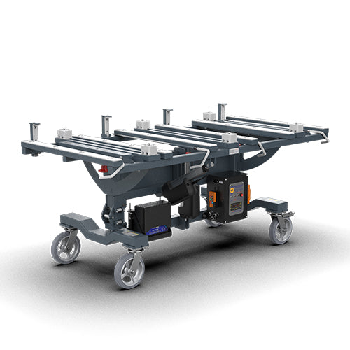 ABACO POWER KITCHEN INSTALLATION CART - Heavy Duty Stainless Steel Utility Cart with Locking Wheels for Restaurant, Bakery & Commercial Kitchen Use