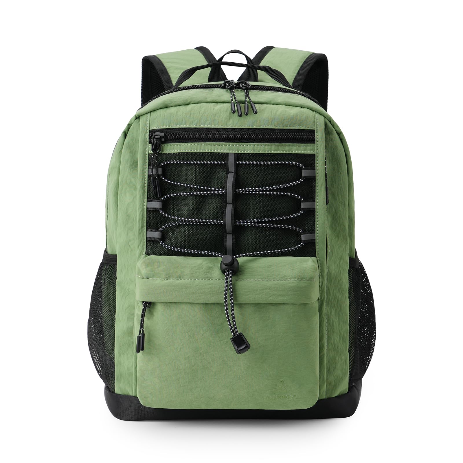 10L Small Lightweight Kids Backpack for Boys & Girls Ages 3-9 - Waterproof Mini Daypack for School, Travel, Hiking & Outdoor Activities - Army Green