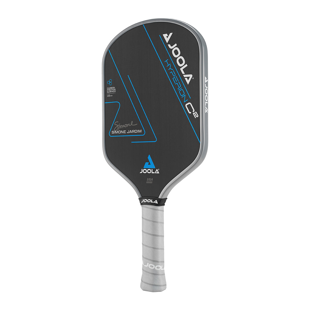 JOOLA Simone Jardim Hyperion C2 CFS 16 Pickleball Paddle - Premium Carbon Fiber Paddle for Competitive Play & Tournament Performance | Perfect for Outdoor & Indoor Pickleball Games