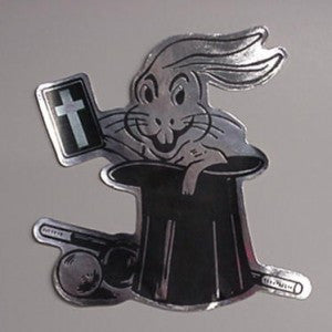 Rabbit Decals Small - Adorable Vinyl Stickers for Kids Room, Nursery, Laptop & DIY Crafts