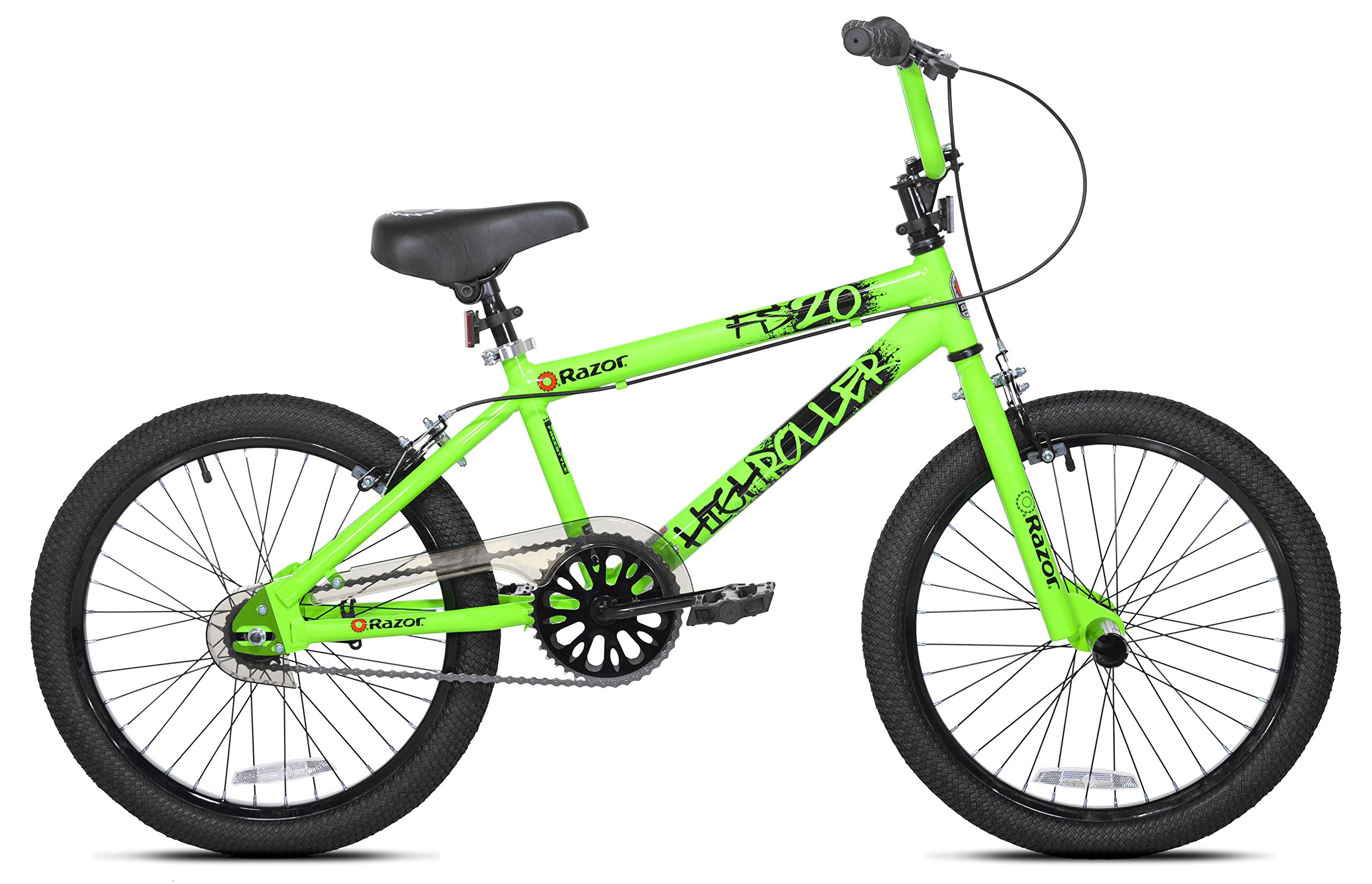 Razor High Roller 20-Inch BMX Freestyle Bike for Kids & Teens - Perfect for Stunts, Tricks, and Street Riding