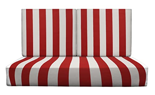 Red & White Cabana Stripe