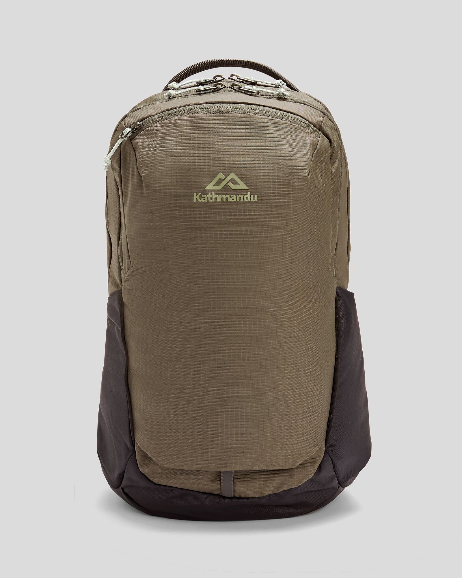 Axon Everyday Backpack 25L Dark Moss - Lightweight Durable Laptop Backpack for Work, School & Travel - Water-Resistant Commuter Bag with USB Charging Port