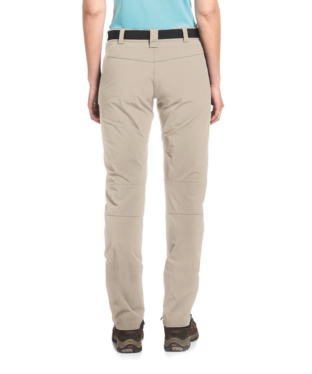 Inara Slim Women's Pants - Feather Gray - Size 44 - Comfortable Stretch Trousers for Work, Office & Casual Wear