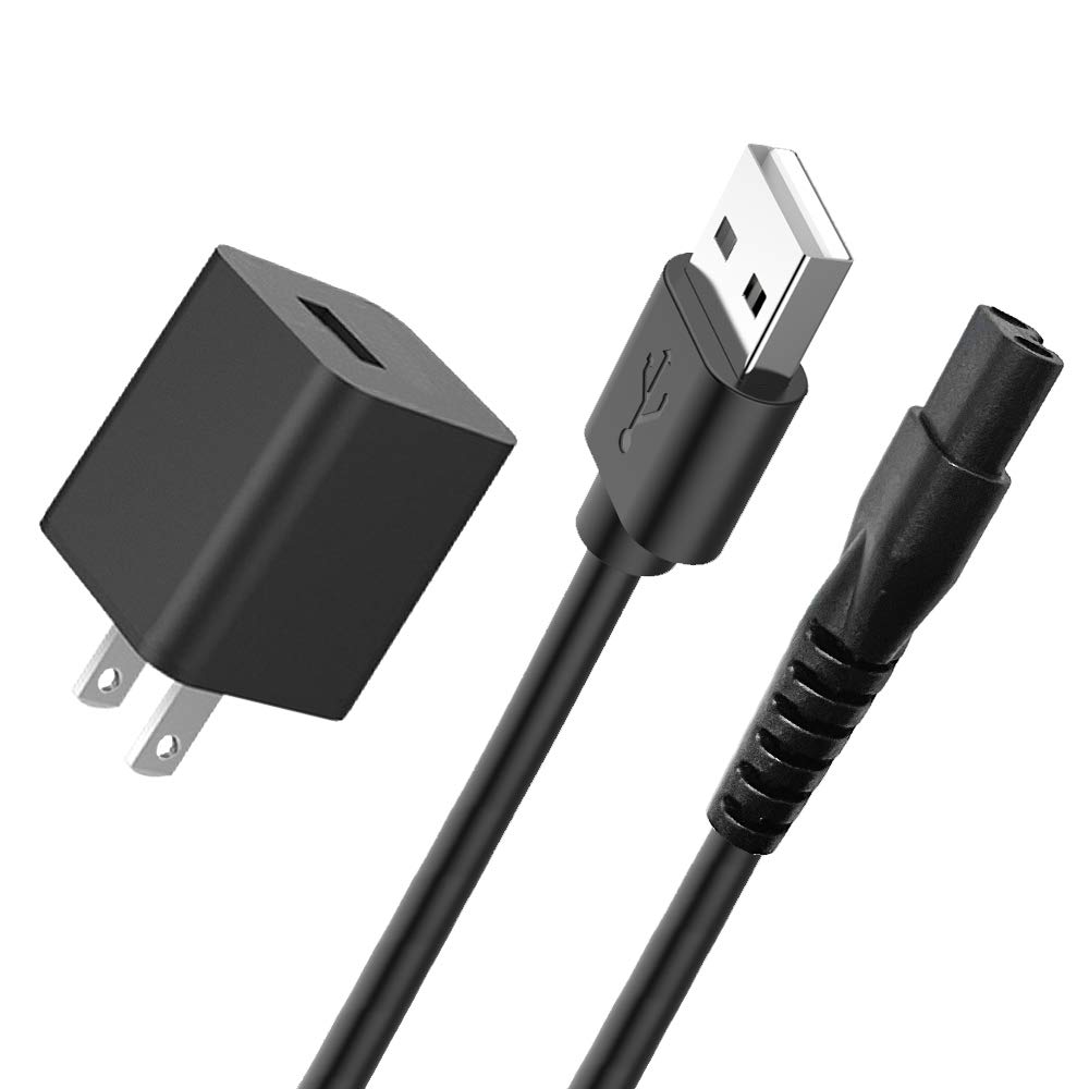 Bouge Replacement Charger Cord for Manscaped Lawn Mower 3.0 & 2.0 - Compatible Electric Groin Hair Trimmer Power Cable - Perfect for Home Grooming & Travel Use
