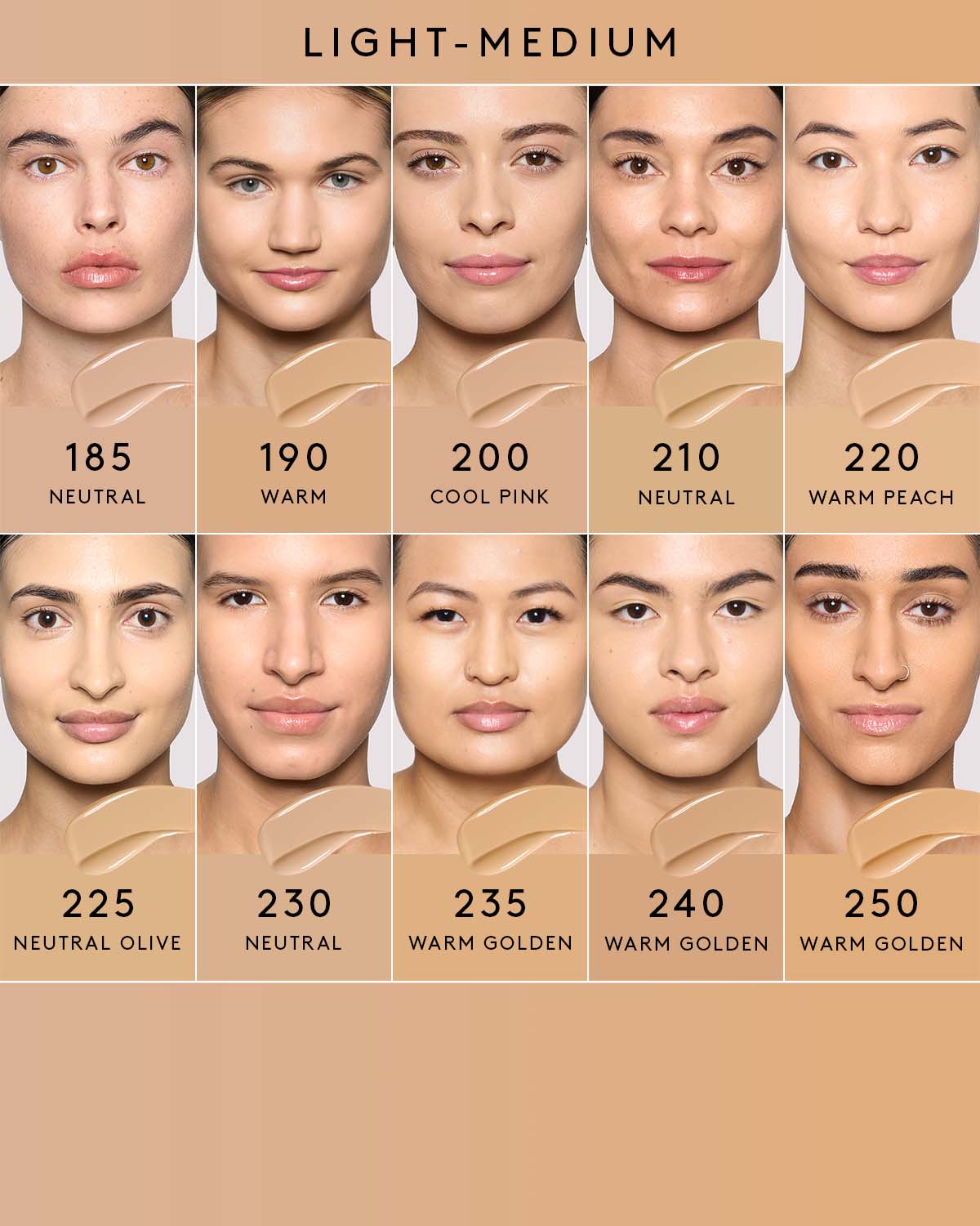 Soft'lit Naturally Luminous Longwear Foundation - 230 Warm Beige | 24-Hour Hydrating Full Coverage Makeup for Flawless Skin | Perfect for Daily Wear & Special Occasions
