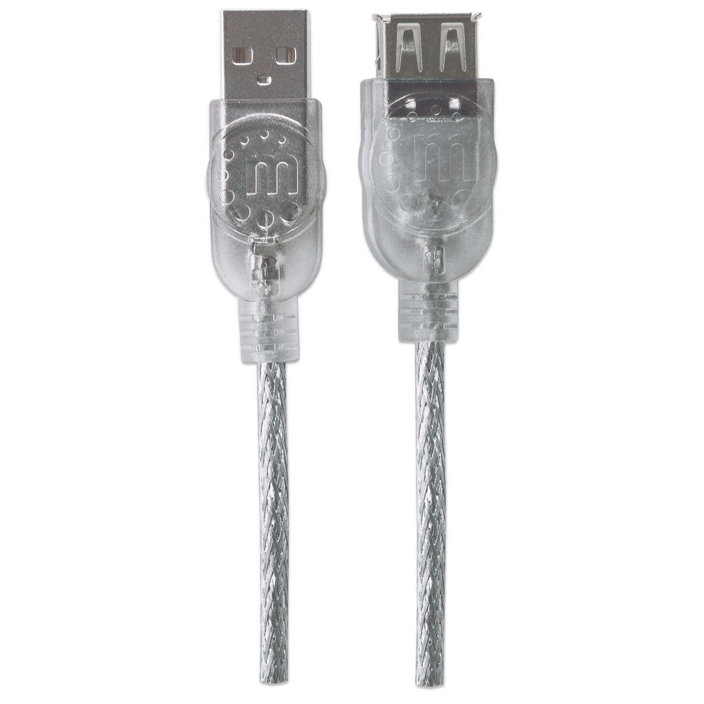 High-Speed USB Extension Cable 10ft - USB 2.0 Male to Female Extender Cord for PC, Laptop, Printer, Keyboard, Mouse - Durable & Flexible for Home Office & Gaming Setup