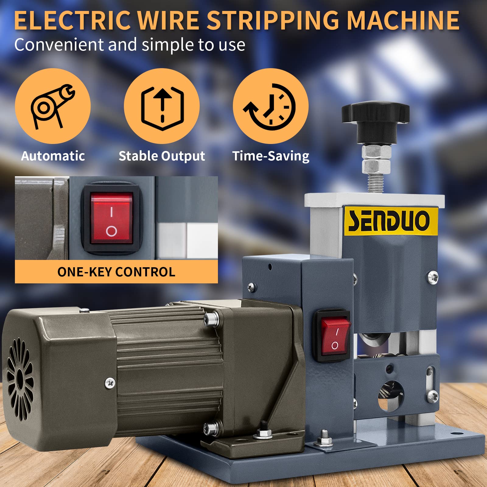 25W Electric Automatic Wire Stripper Machine (0.04