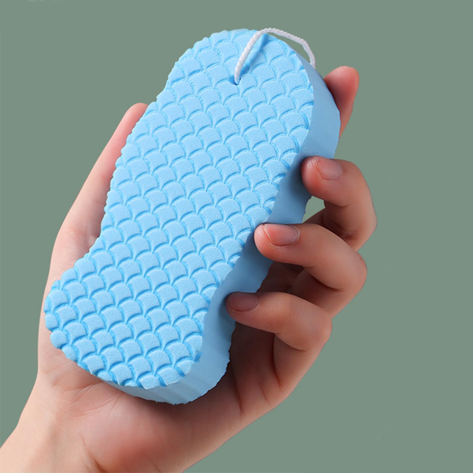 Exfoliating Body Scrubber - Soft Bath Sponge for Dead Skin Removal & Gentle Cleansing - Perfect for Shower, Bath & Spa Relaxation