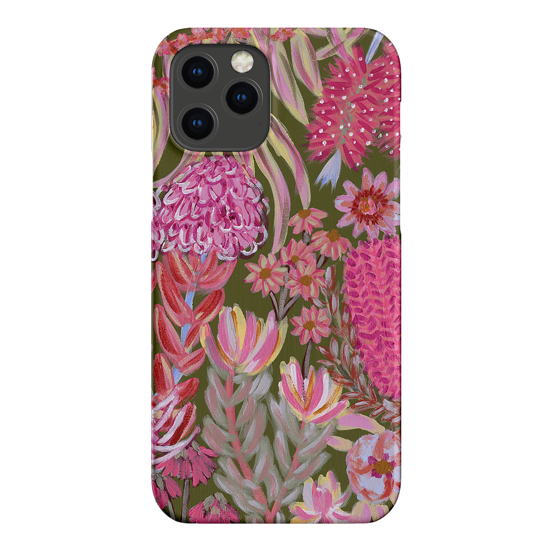 Floral Island Phone Case - Cute Flower Design Protective Cover for iPhone 12/13/14/15, Samsung Galaxy S21/S22/S23 - Perfect for Everyday Use, Travel & Outdoor Activities