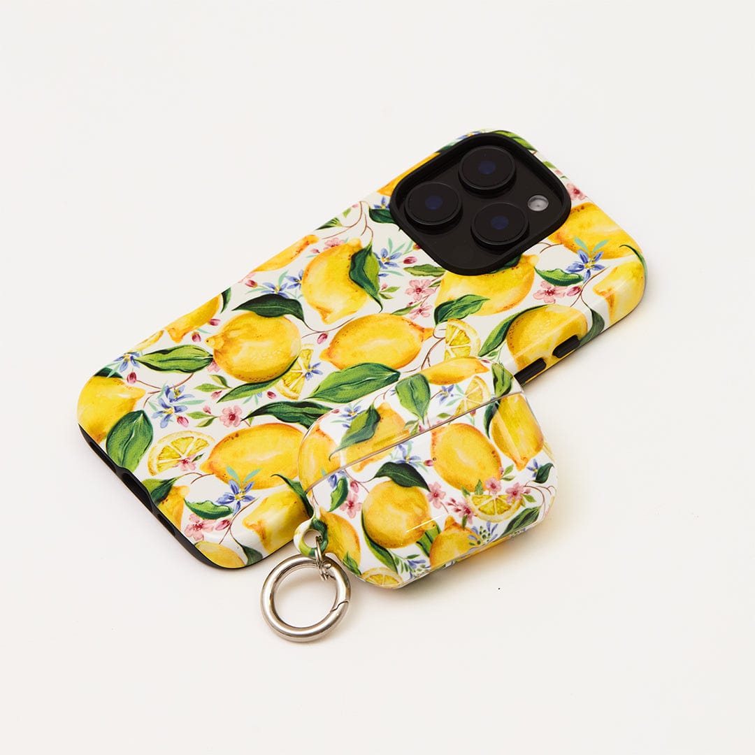 Premium Citrus Lemon AirPods Pro Case - Shockproof & Scratch-Resistant Protective Cover for Apple AirPods Pro (2019/2021) - Perfect for Gym, Travel & Daily Use