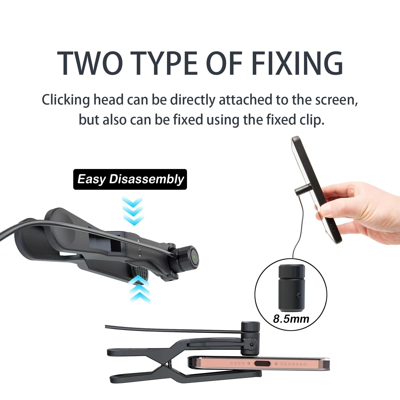 Best Automatic Clicker for iPhone & Android - Fast 50 Clicks/Second, Adjustable Screen Tapper for Gaming, Live Streaming & Reward Tasks | iOS iPad Phone Screen Device | Simulated Finger Continuous Clicking Tool for Mobile Games & Social Media Boosting