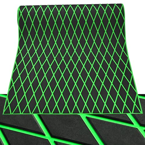 Dark gray and green