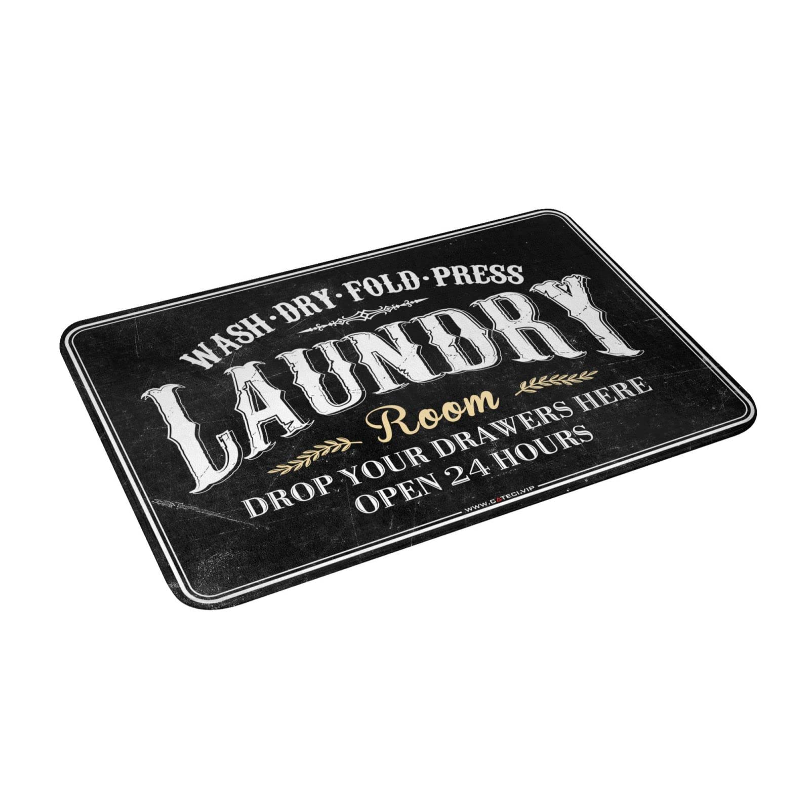 Non-Slip Washable Laundry Room Rug Runner - 20