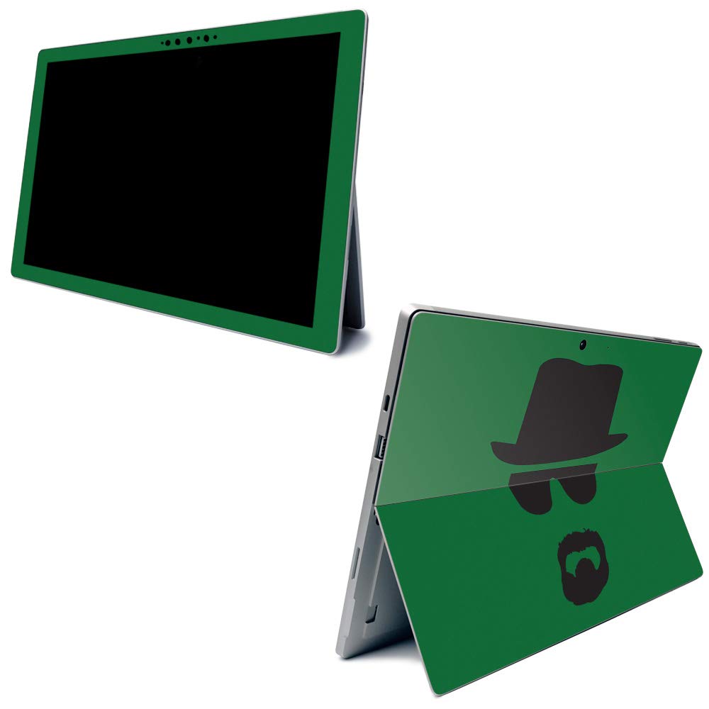 Premium Carbon Fiber Skin for Microsoft Surface Pro 7 - Durable Textured Finish | Easy to Apply & Remove | Made in USA | Perfect for Work, Travel & Gaming Protection
