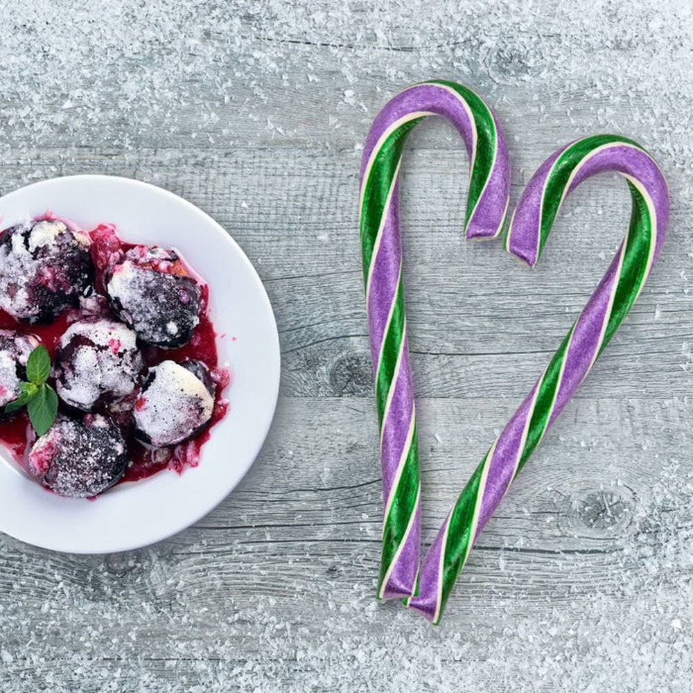 Delicious Candy Canes 1.75oz (50g) - Classic Peppermint Holiday Treats for Christmas Stockings, Party Favors & Festive Decorations
