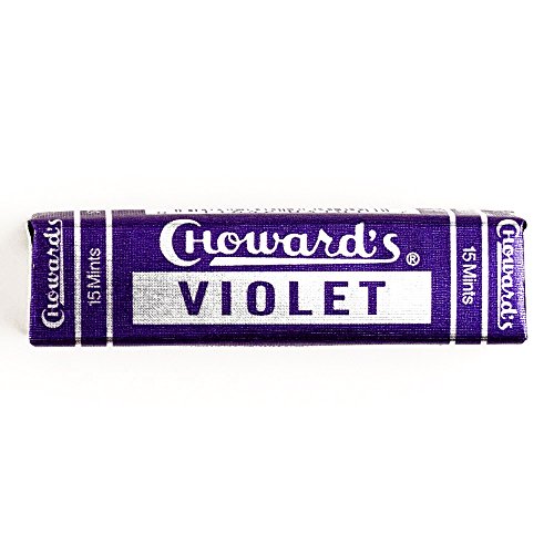 C. Howard's Violet Mints - 2 Pack of .78 oz Tins - Old Fashioned Floral Candies for Fresh Breath - Perfect for Office, Travel & Gift Giving