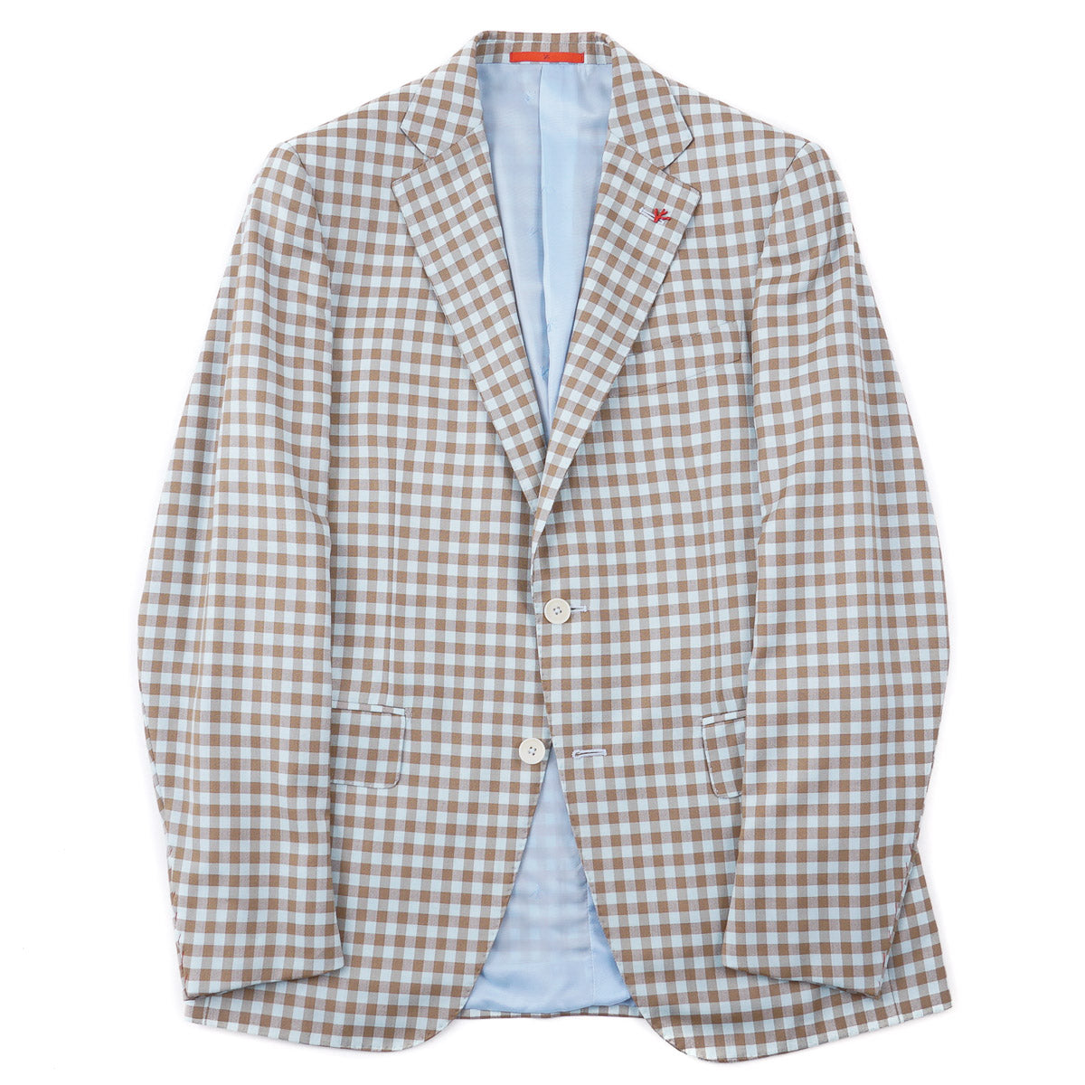 Premium Isaia Extrafine Wool Silk Sport Coat for Men - Elegant Business Blazer for Office, Weddings & Formal Events