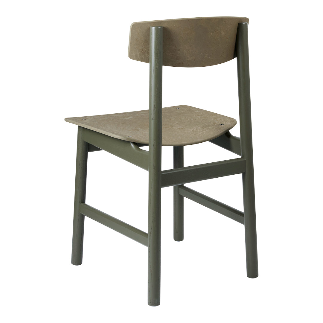 Eco-Friendly Conscious Dining Chair - Sustainable Wooden Chair for Kitchen & Dining Room - Perfect for Modern, Minimalist & Farmhouse Home Decor