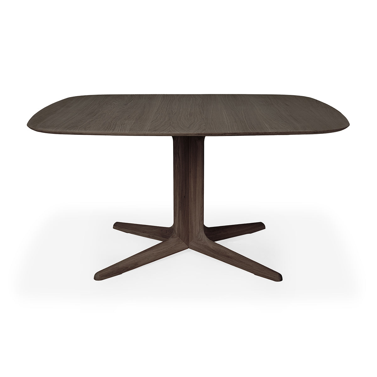 Modern Corto Dining Table - Solid Wood Kitchen Table for 6 - Perfect for Small Spaces, Breakfast Nook & Cozy Family Meals
