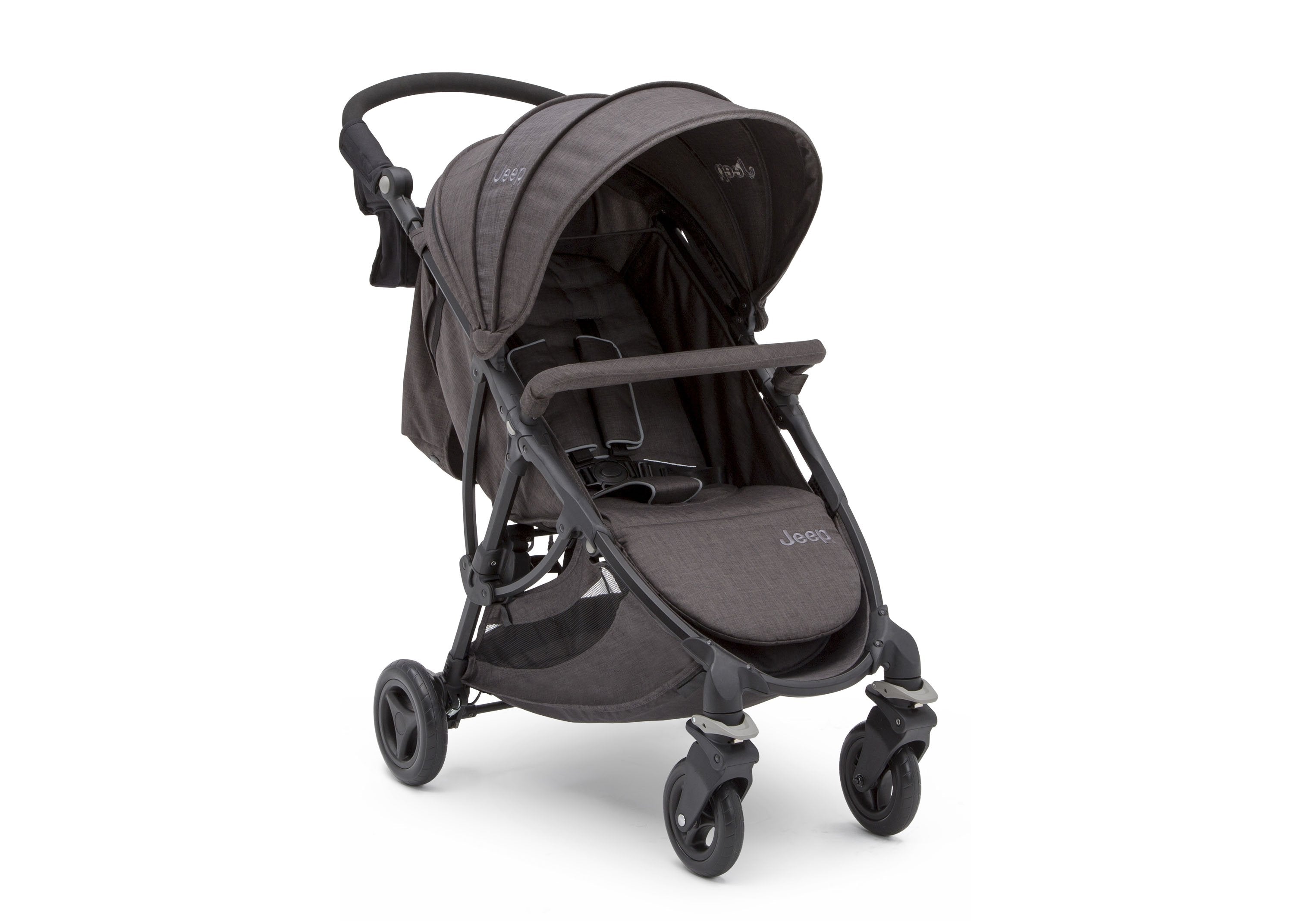 Jeep Gemini Stroller - Lightweight Compact Baby Stroller for Travel & Everyday Use | Foldable Design with Adjustable Canopy | Perfect for Shopping, Walks & Outdoor Adventures