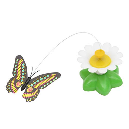 Electric Butterfly Cat Toy - Flying Pet Toy for Cats & Playtime Fun