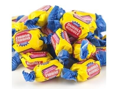 Dubble Bubble Original Flavor Bubble Gum - 1.5 Pound Bulk Bag | Classic Chewing Gum for Parties, Events & Nostalgic Treats