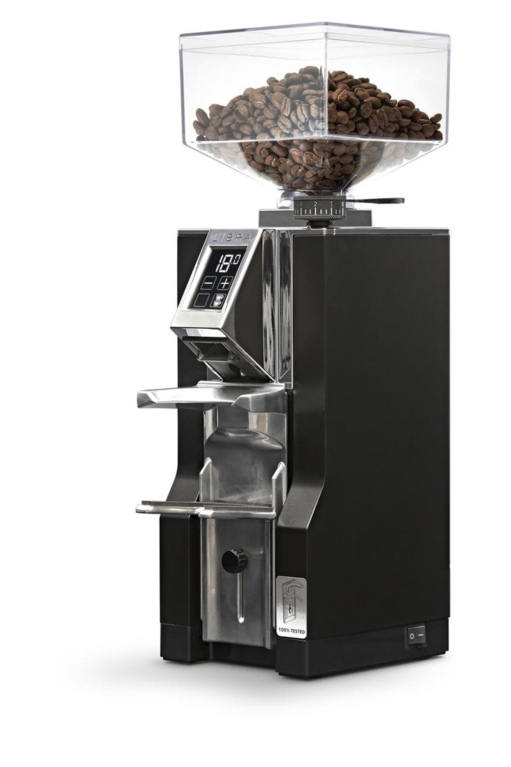 Eureka Mignon Libra Espresso Grinder - Electric Coffee Bean Grinder with Digital Scale for Home Baristas - Perfect for Espresso, Latte & Cappuccino Brewing