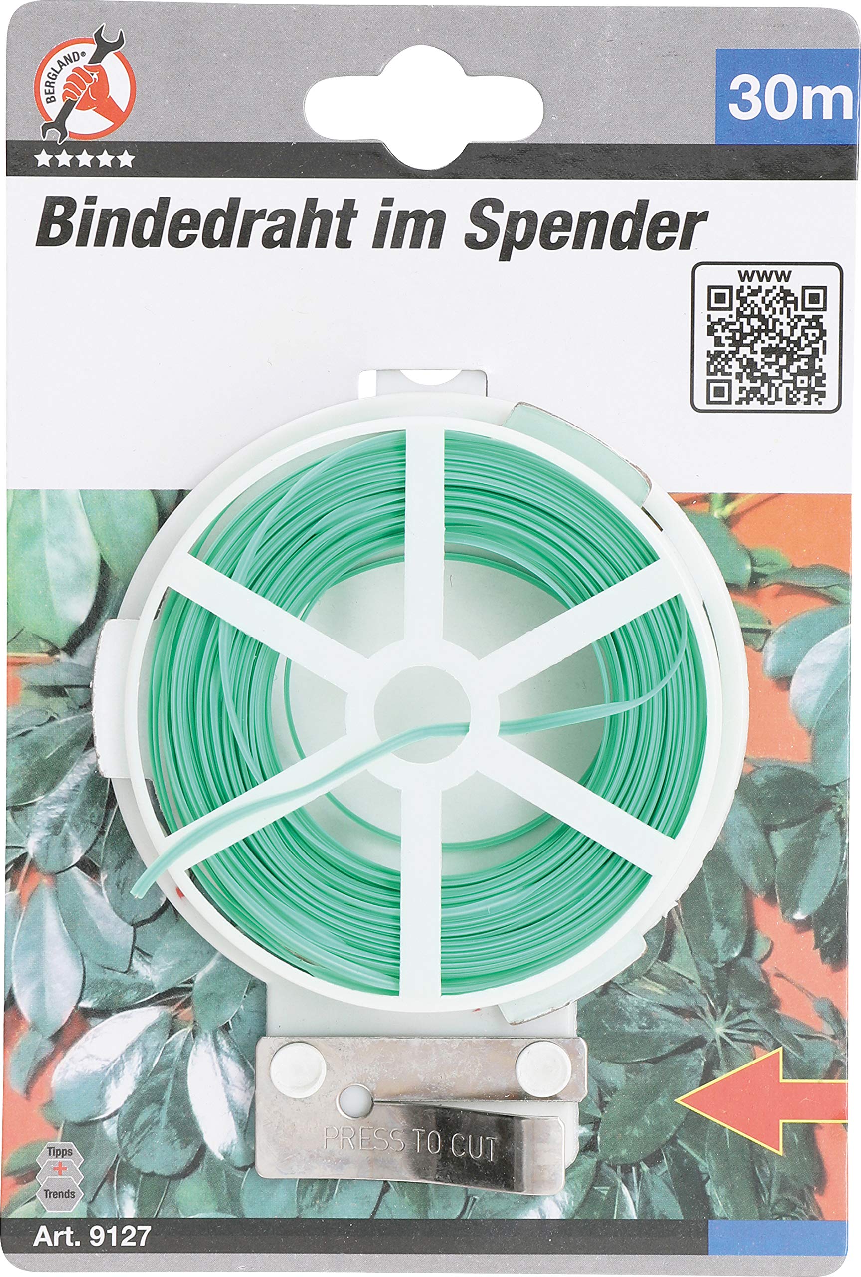 30m Silver Binding Wire 14 AWG with Dispenser & Cutter - Perfect for Jewelry Making, Electrical Projects, and DIY Crafts