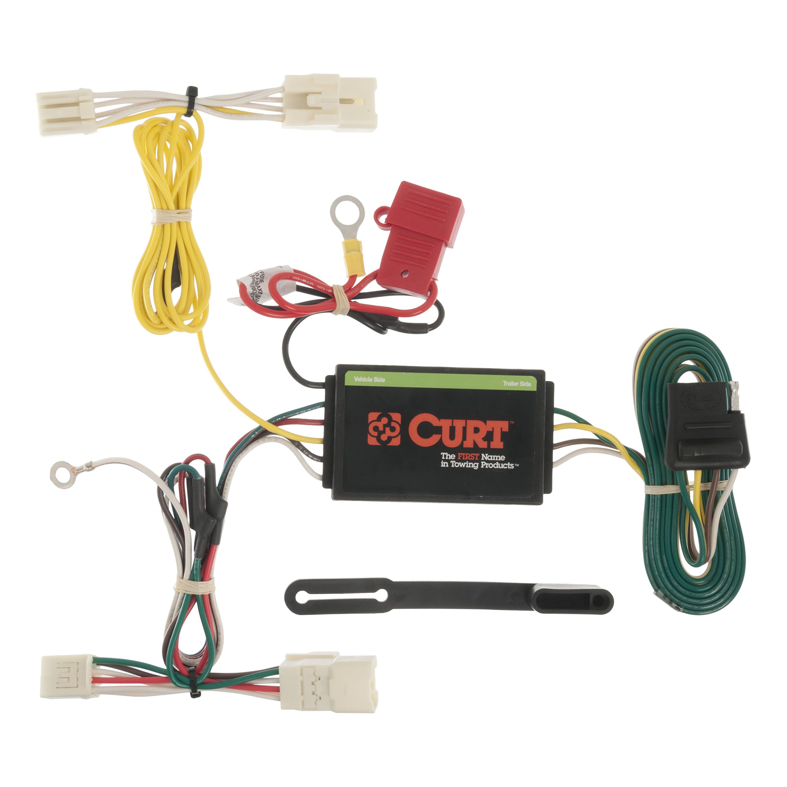 CURT Class 1 Trailer Hitch with Wiring Kit for 2012-2015 Toyota Prius V - Compatible with Models 11276 & 56156 | Perfect for Towing Small Trailers, Bike Racks & Cargo Carriers