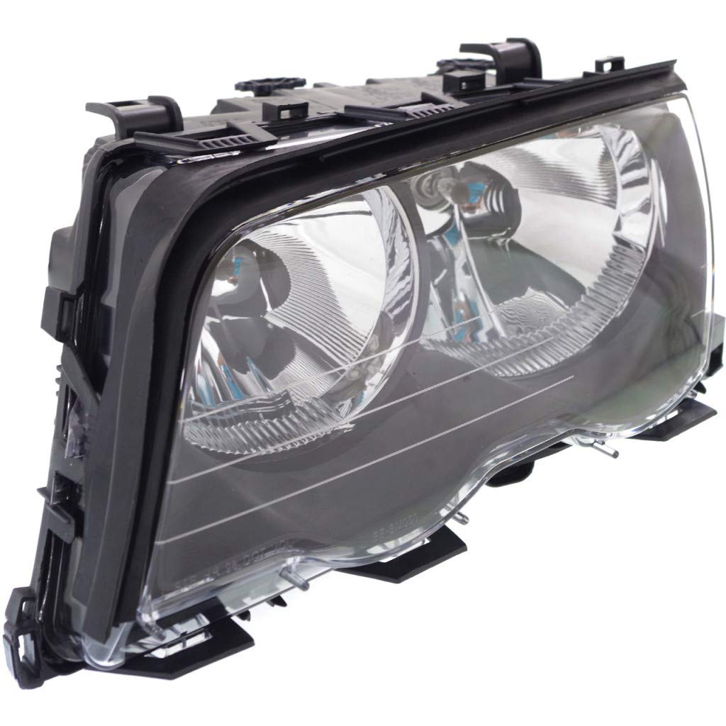 BMW 323i & 328i Headlight Assembly Pair (1999-2000) - Driver & Passenger Side Replacement Headlights for Sedan/Wagon | OEM Part Numbers BM2502102 & BM2503102 | Perfect for Night Driving & Car Restoration Projects