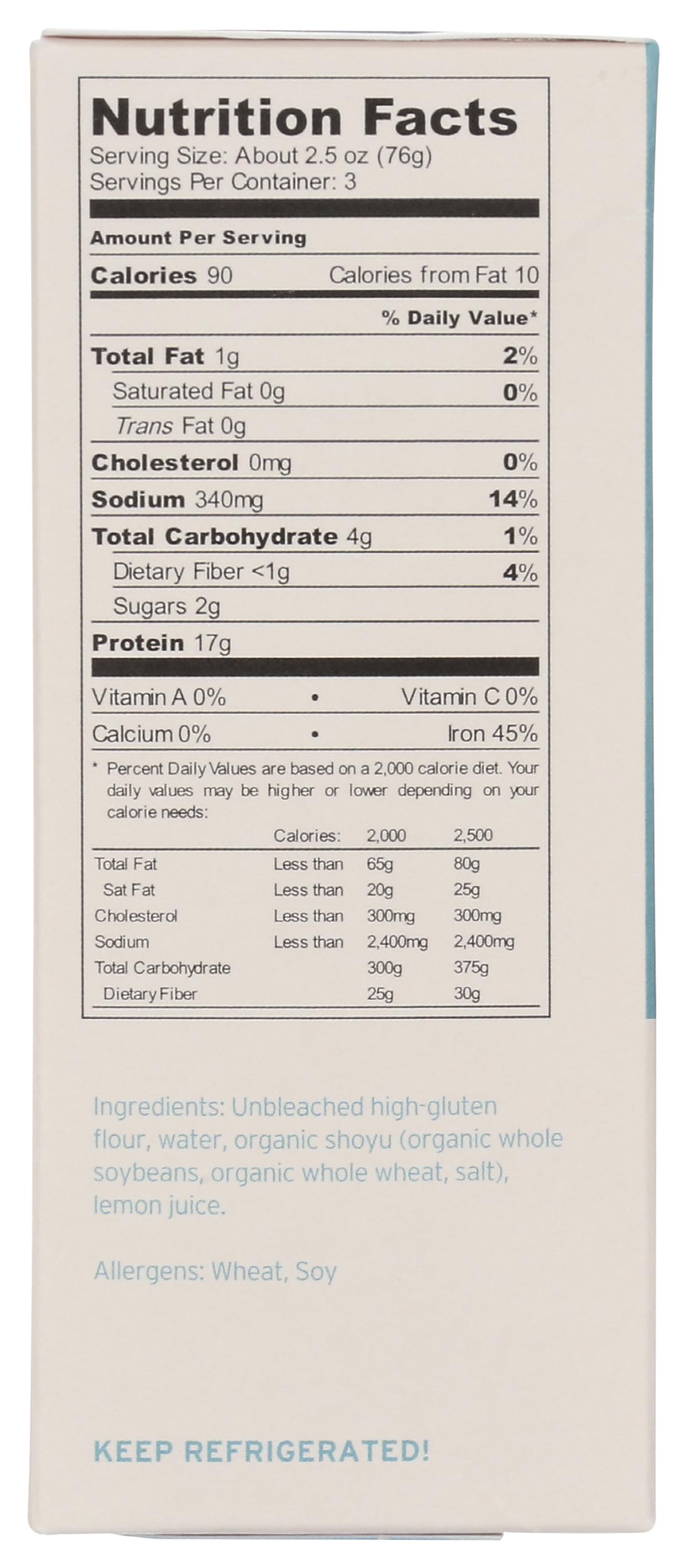BLACKBIRD FOOD Original Seitan Strips - Vegan Meat Alternative, 8 oz | High-Protein Plant-Based Protein for Stir Fry, Sandwiches & Meal Prep