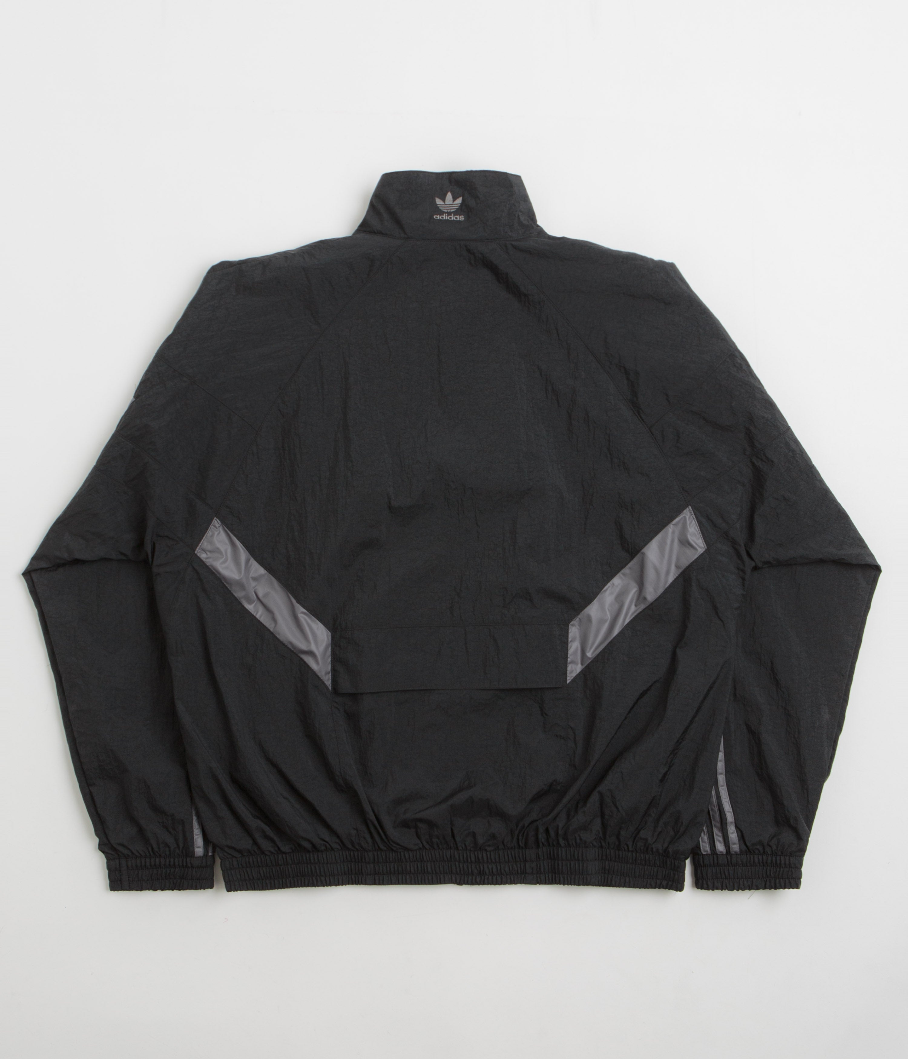 Adidas x Fucking Awesome Aloxe Track Jacket - Black/Granite Color - Stylish Streetwear for Urban Fashion & Skateboarding