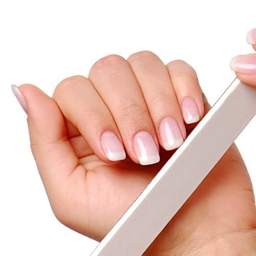 Trendy Look Two Way Nail Buffer and File Set - Professional Nail Shine Buffer, Scrubber & File Kit (HSB-3) for Salon Quality Manicures at Home or Nail Care On The Go