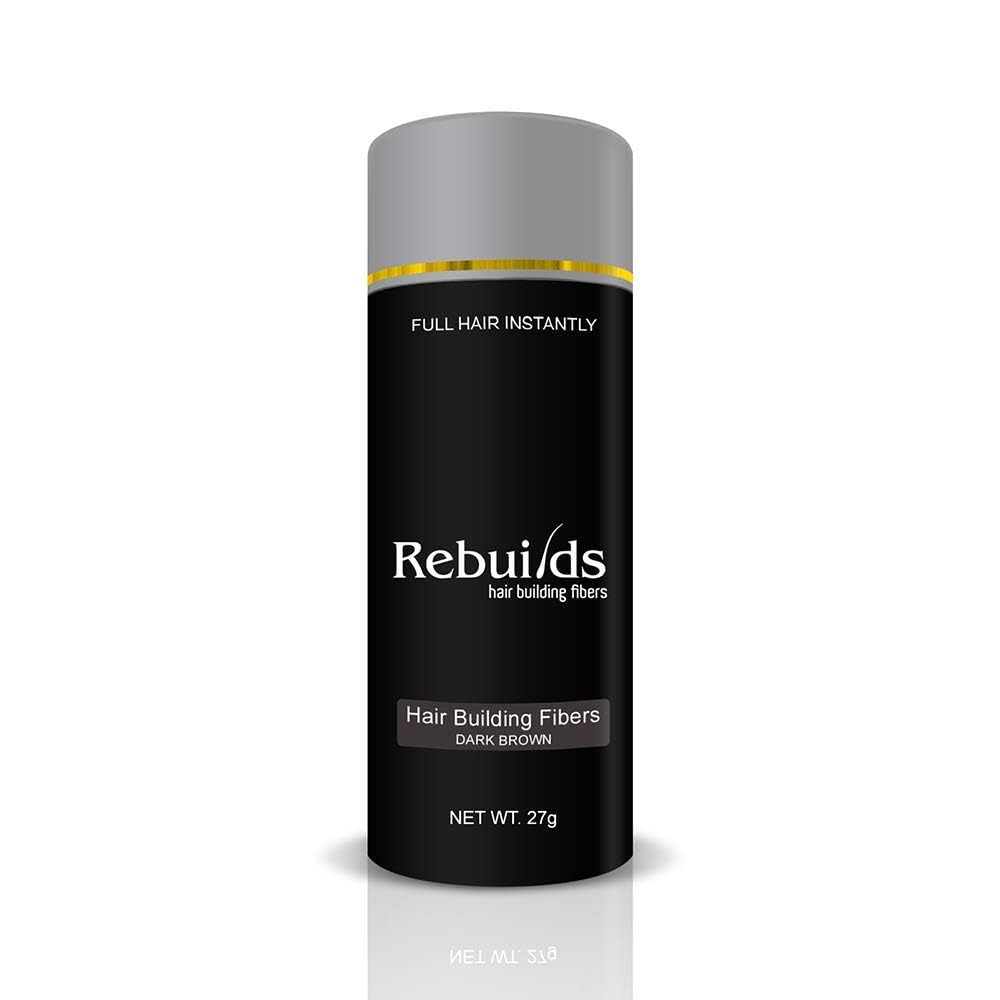 Hair Building Fiber for Thinning Hair - Dark Brown, 27g | Natural-Looking Hair Thickening Powder for Men & Women | Perfect for Daily Use, Special Occasions & Confidence Boost