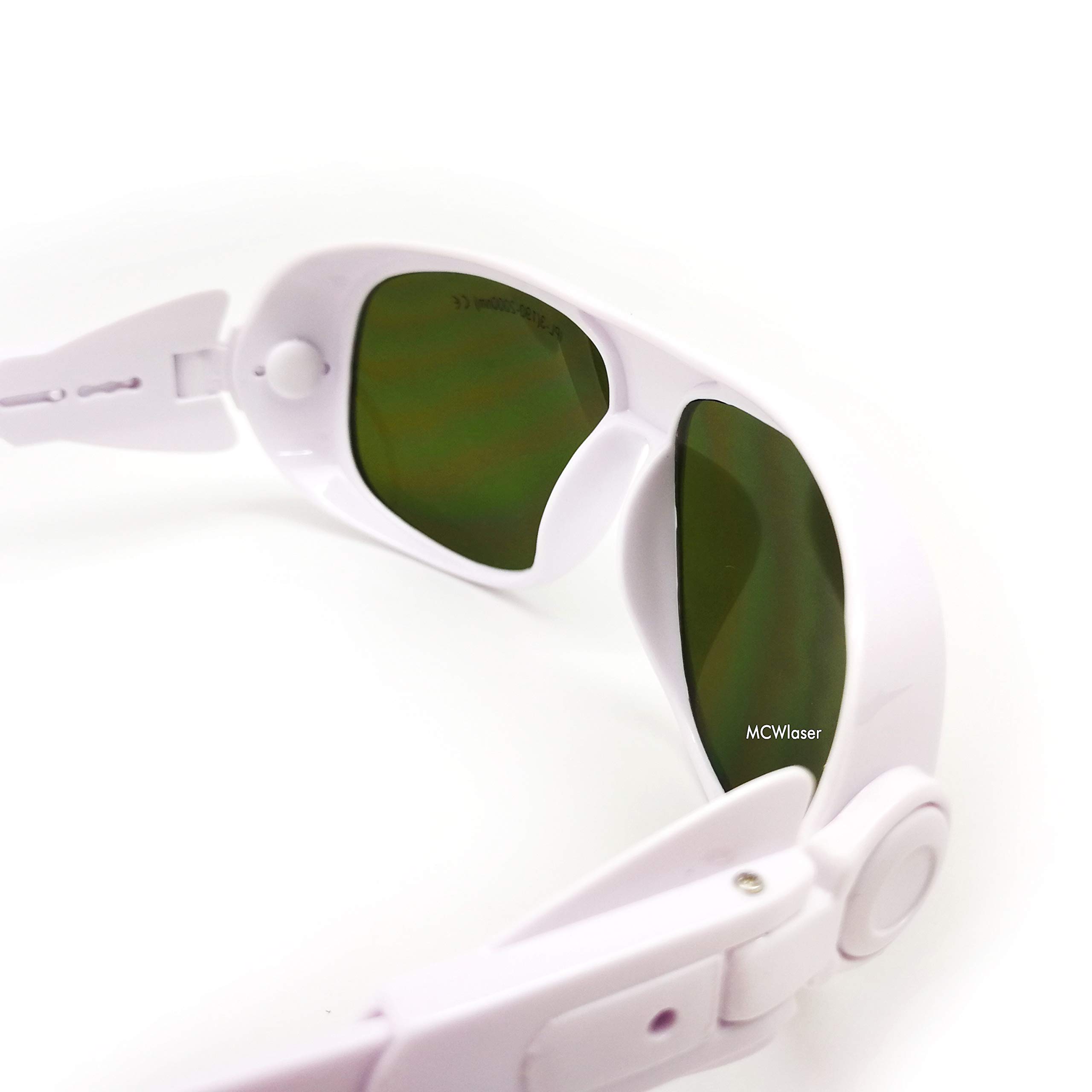 MCWlaser IPL Laser Safety Glasses 190nm-2000nm - Professional Eye Protection Goggles for Hair Removal, Laser Cosmetology & Photon Light Therapy - Ideal for Beauty Operators & IPL Treatments